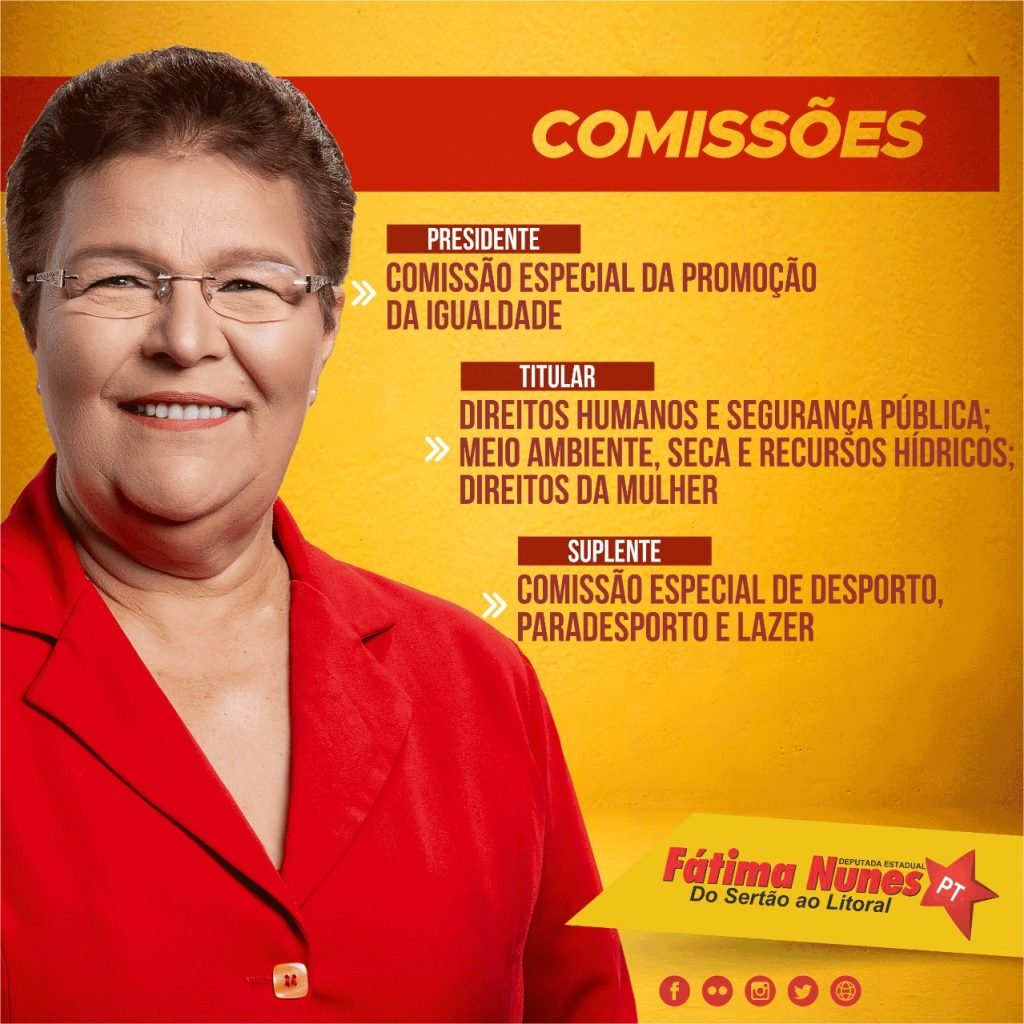 comissões 2019 fátima nunes